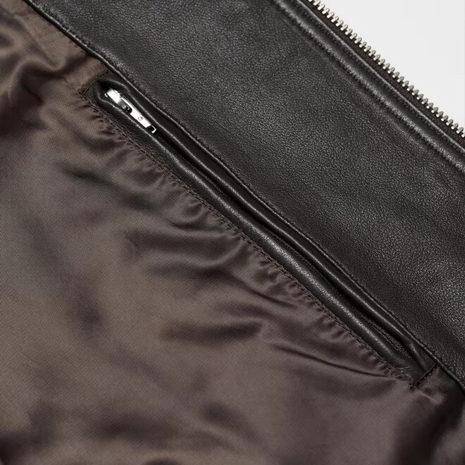 Mens High Quality Street Wear Leather Jacket