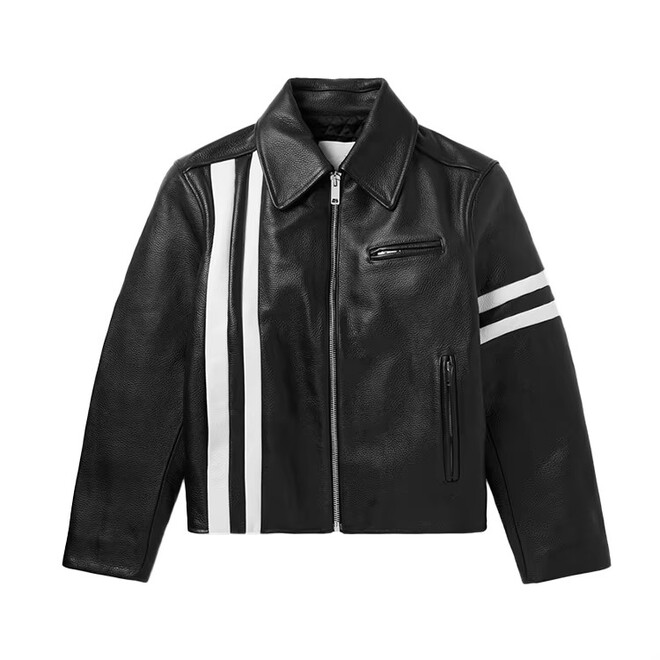High Quality Autumn Outdoor Mens Leather Jacket
