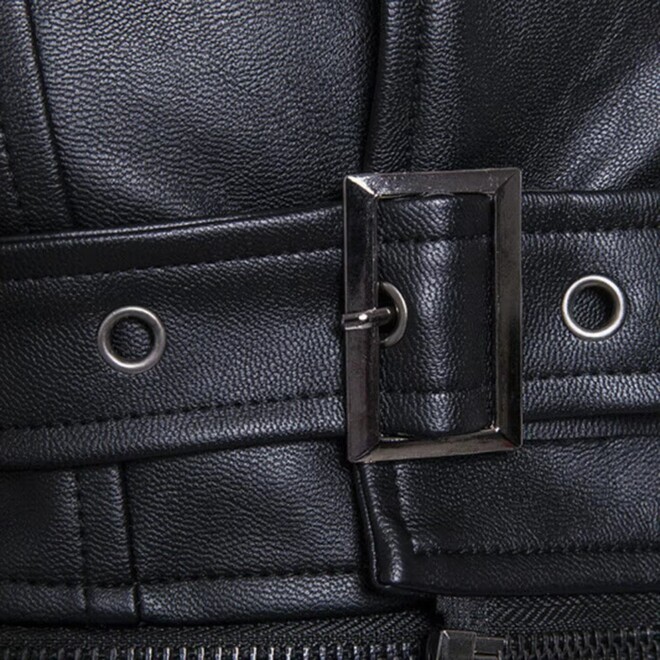 Breathable Mens Sheepskin Leather Jacket for Autumn