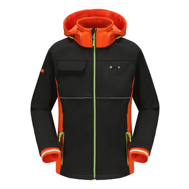 Water Proof Autumn Durable Polyester Soft Shell Men Windbreaker Jacket
