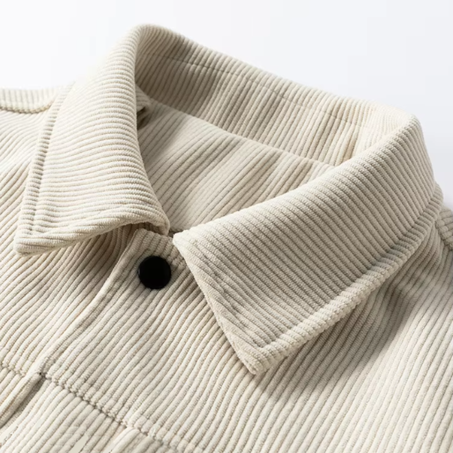 Casual Cool Light Plush Pocket Button Mens Jacket