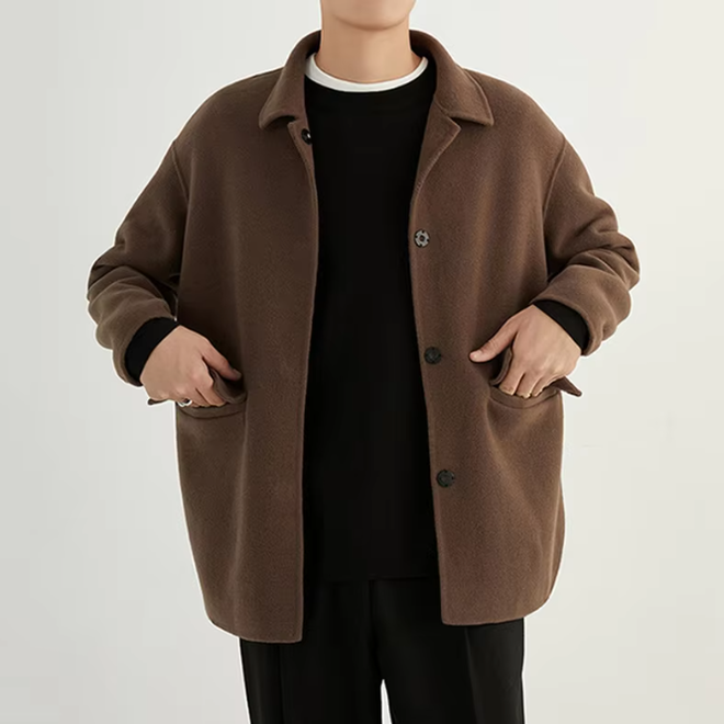 Autumn Woolen Jacket for Men