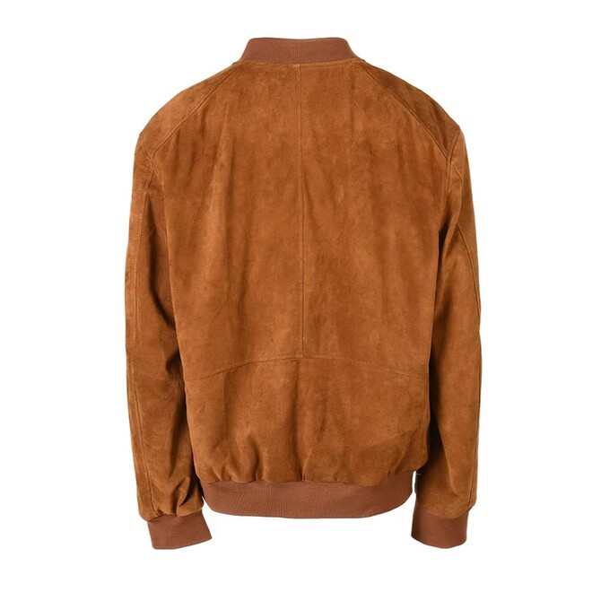 High Quality Genuine Suede Leather Jacket