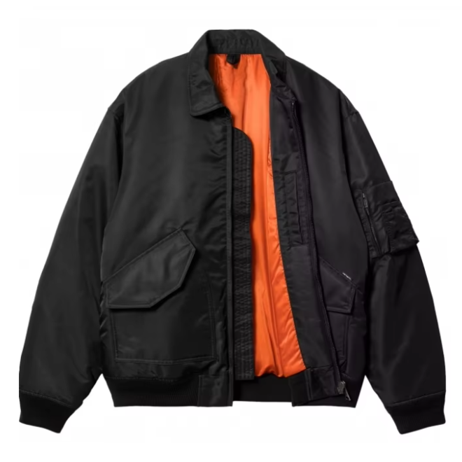 Mens Zipper Warm Autumn Polyester Jacket