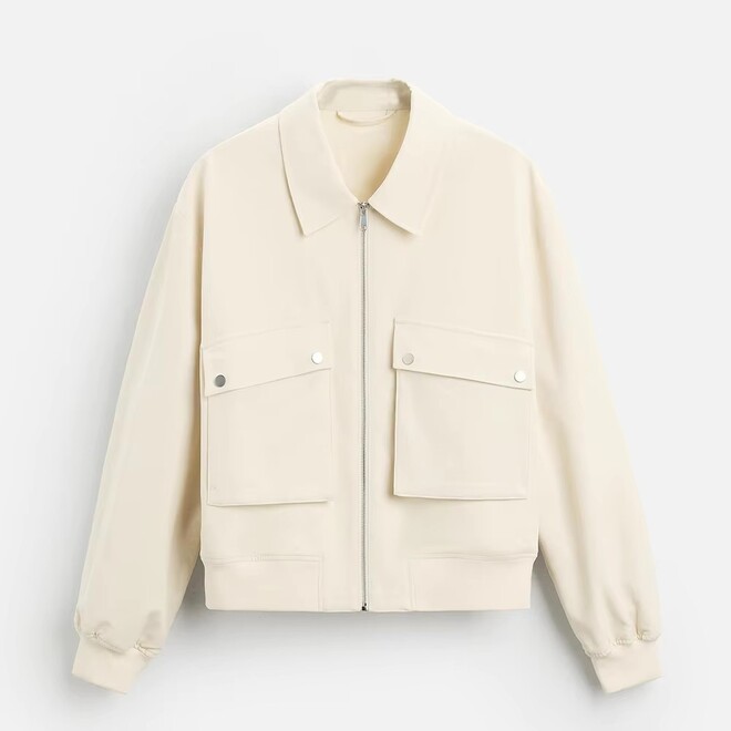 Windproof Warm Loose Fit Retro Streetwear Style Jacket