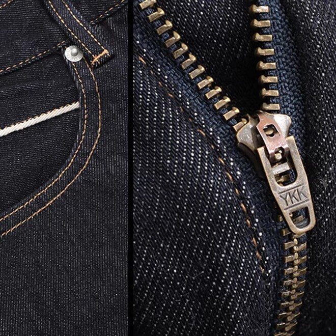 Basic Simple Washed Straight Loose Casual Mens Jeans