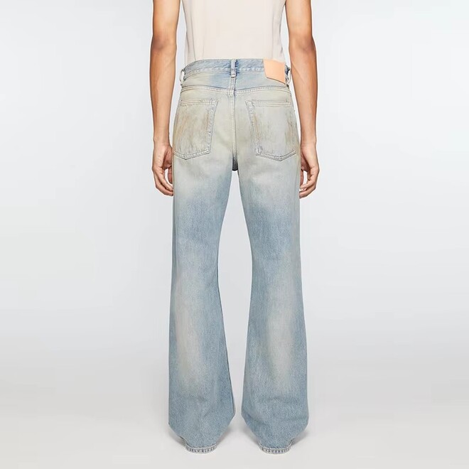 Organic Cotton Combed Ripped Distressed Vintage Jeans