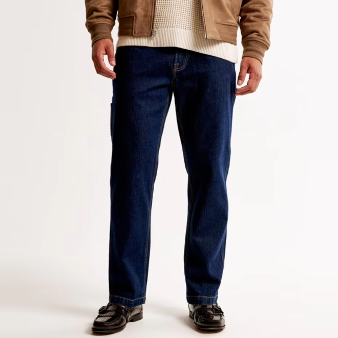Vintage Cotton Casual Cozy Fashionable High Quality Jeans for Men