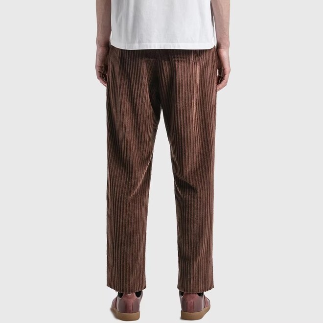 Men Casual Vintage Organic Cotton Corduroy Trousers