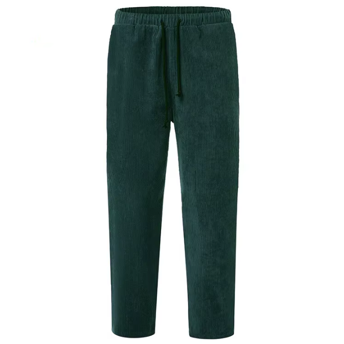 Wholesale 3 Prs of Mens Casual Straight Nine Point Corduroy Pants