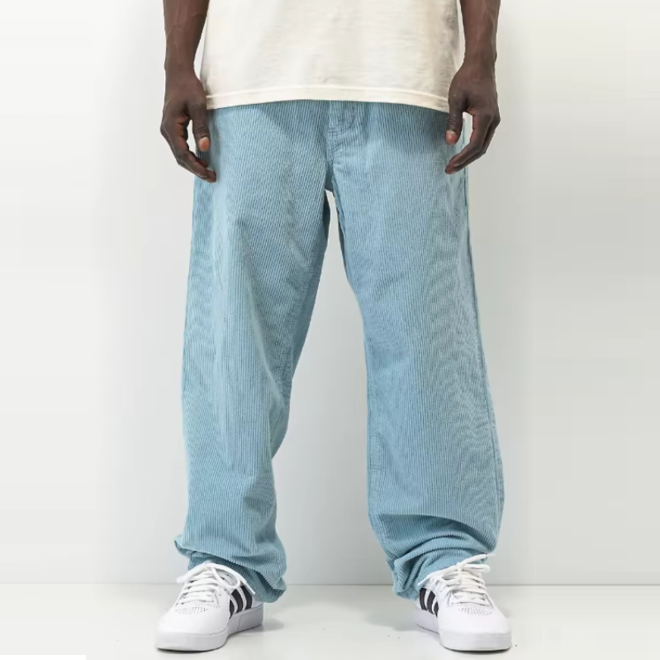 Autumn Loose Straight Corduroy Mens Trousers