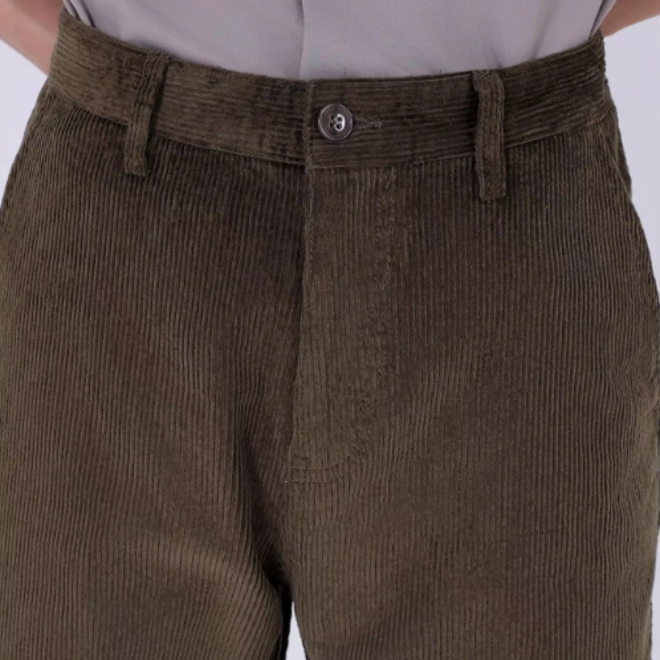 Mens High End Business Casual Corduroy Pants