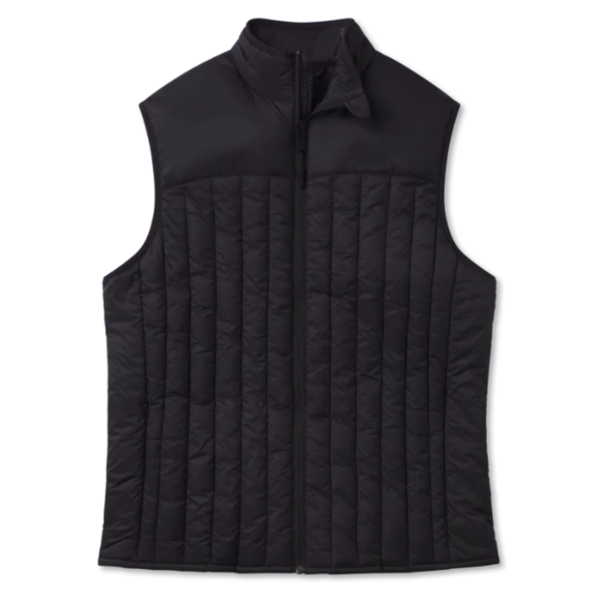 Wholesale 2 Pcs of Cozy Mens Lightweight Casual Stand up Collar Down Jacket Vest