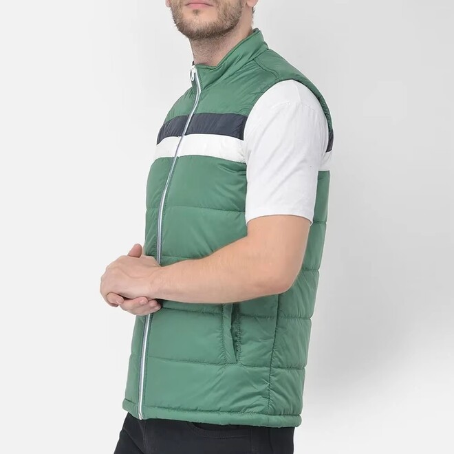 Fashionable Mens Warm Thick Padded Down Puffer Vest
