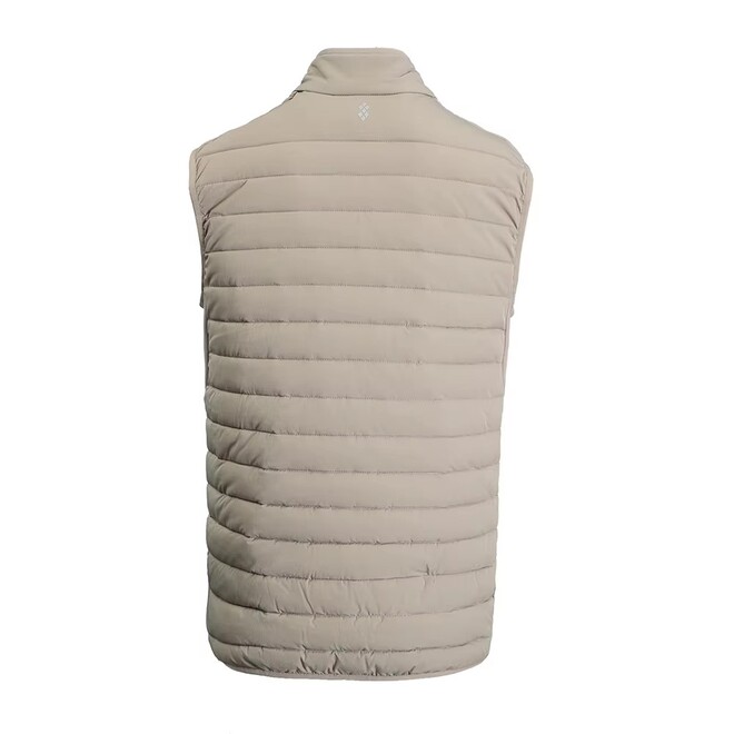 Womens Stand Collar Lightweight Full Zip Windproof Down Vest