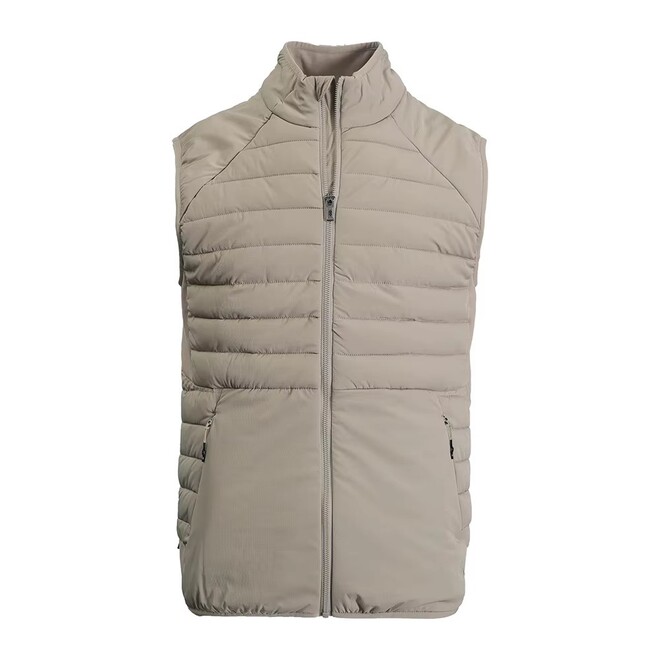 Womens Stand Collar Lightweight Full Zip Windproof Down Vest